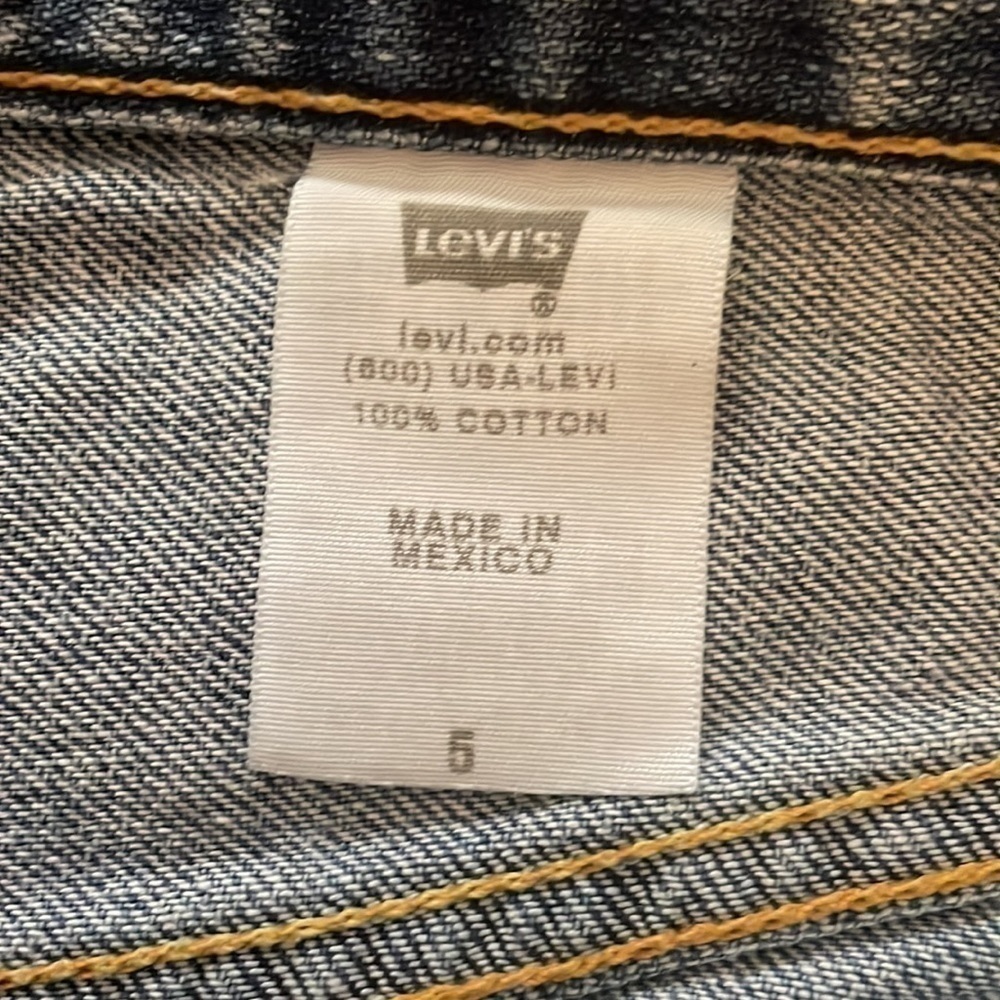 Levi’s 2000’s Patchwork Skirt Size 5 - image 6